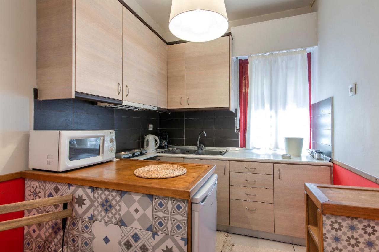 Blue & Red Apartment Athens Ngoại thất bức ảnh